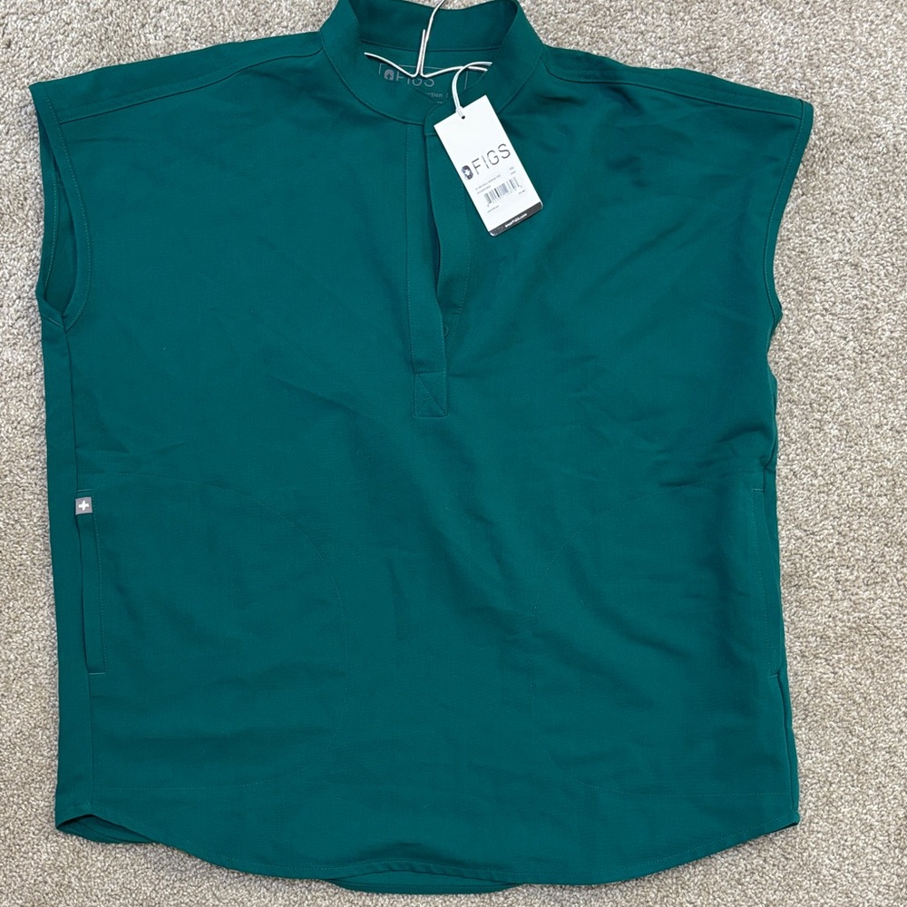 Figs Women's Top in Rich Teal